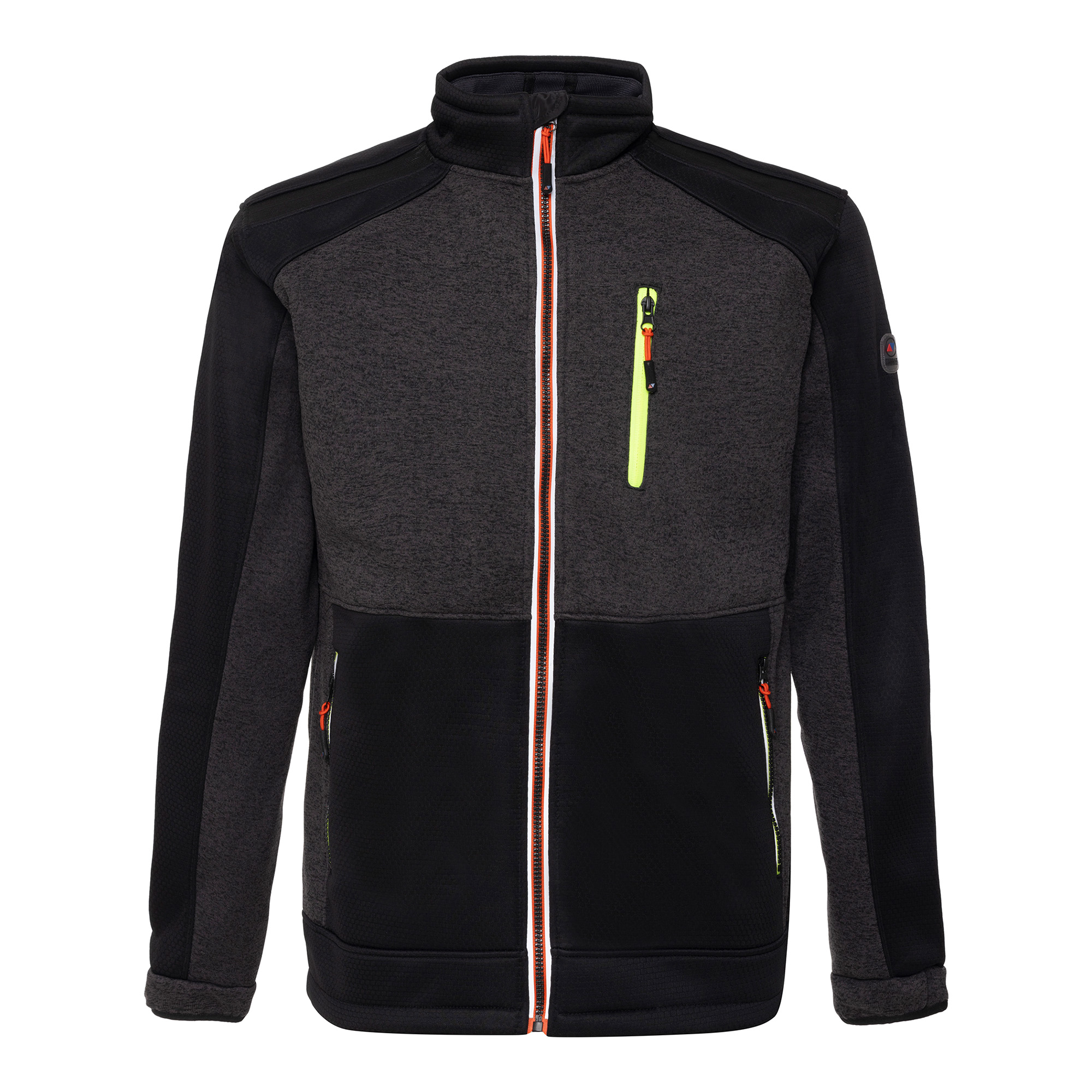 Produktbild von Terrax Workwear Fleecejacke Herren – Faserpelz, Langarm, Anorak-Stil